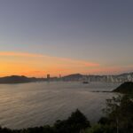 Vista do Morro do Careca ao amanhecer. Foto - Guia Melhores Destinos